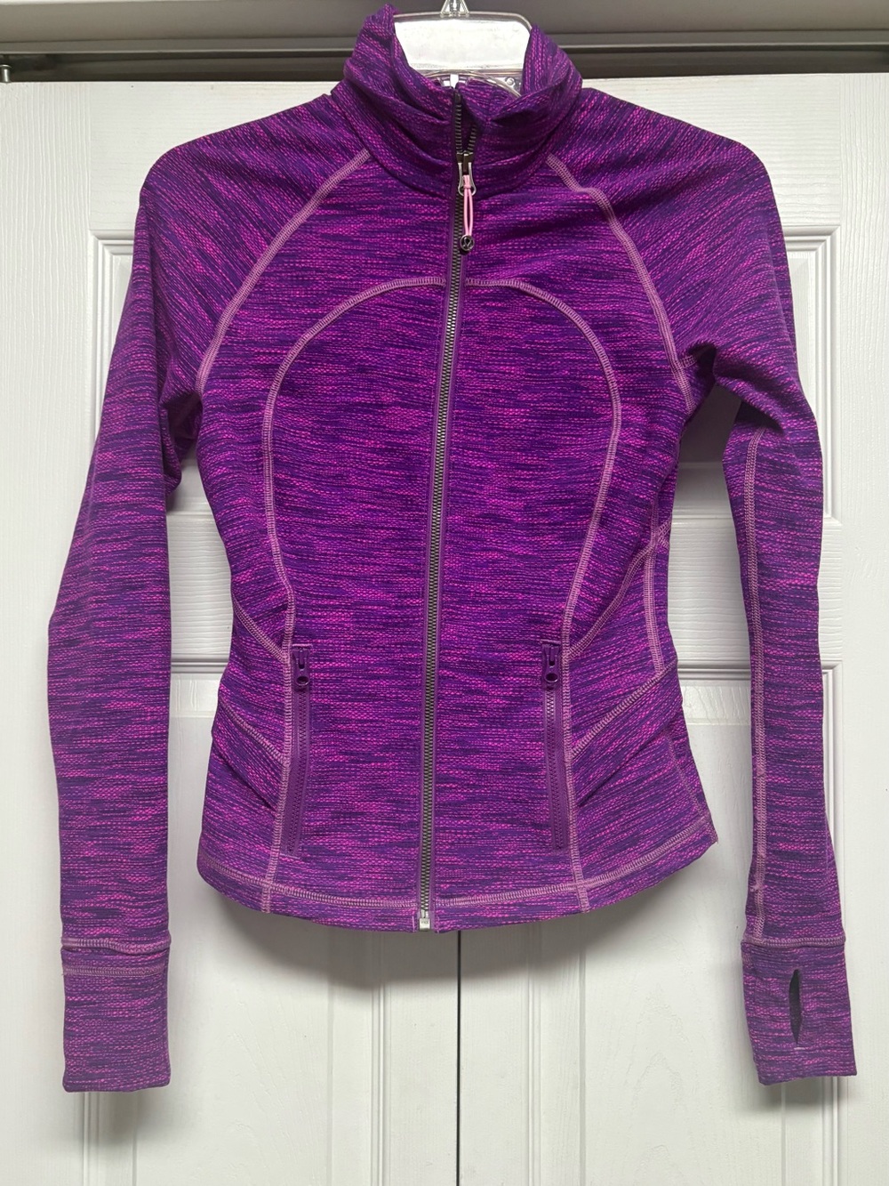 lululemon athletica Purple Heather Full-Zip Jacket